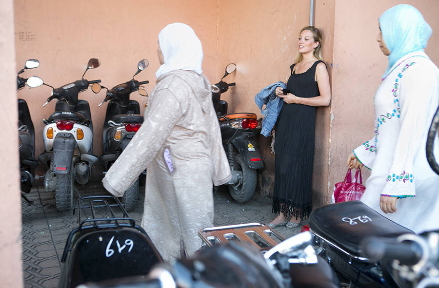 travel Morocco, heidi roland photography, mopeds marrakech 