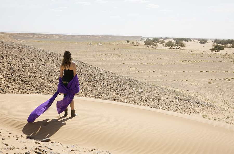 camel ride in Sahara desert, Heidi Roland photography, Erg Chebbi