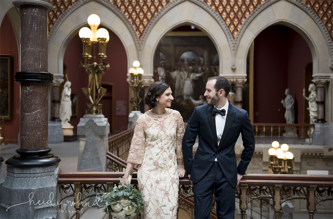 Heidi Roland Photography, Bride and Groom couples photos in PAFA