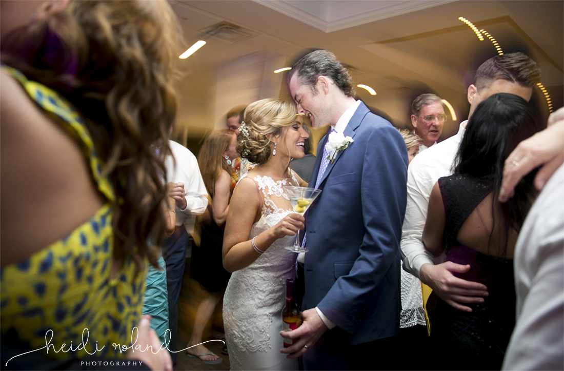 Icona Golden Inn wedding, bride and groom on dancefloor