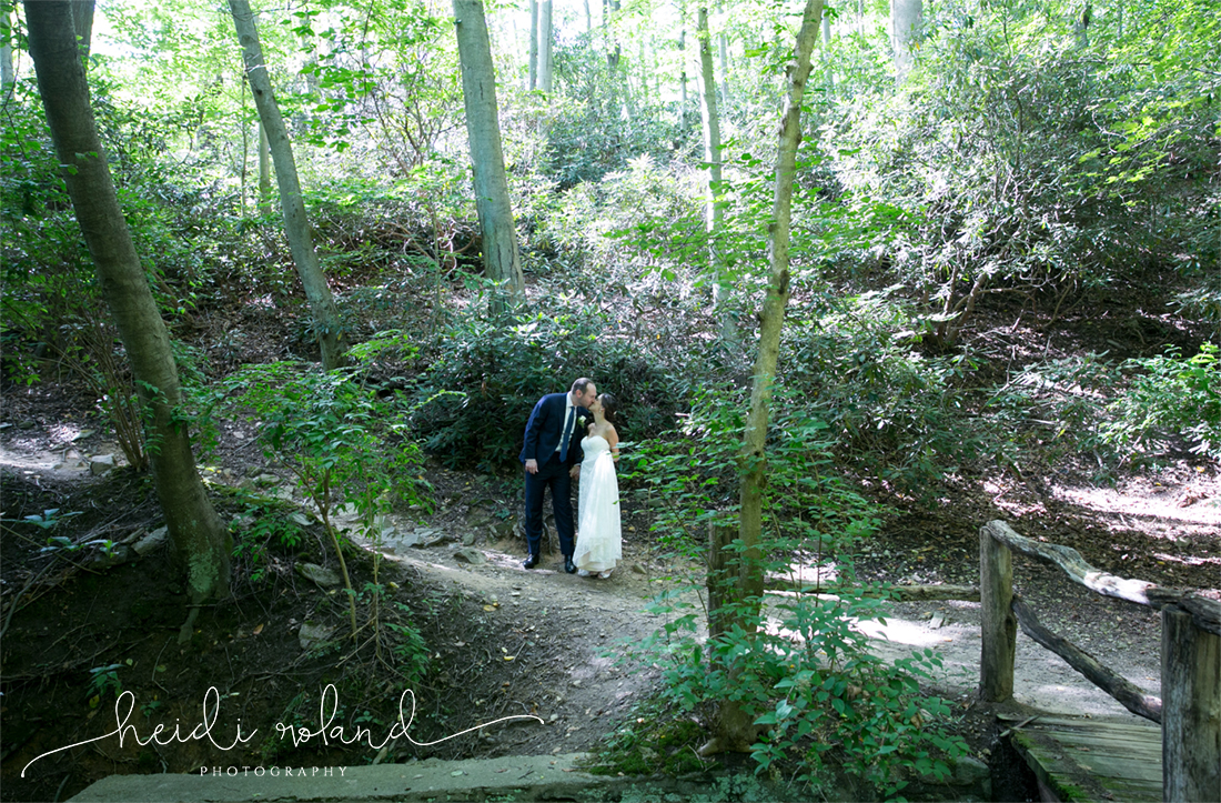 Valley Green Inn Wedding, bride and groom wissahickon valley park Philadelphia