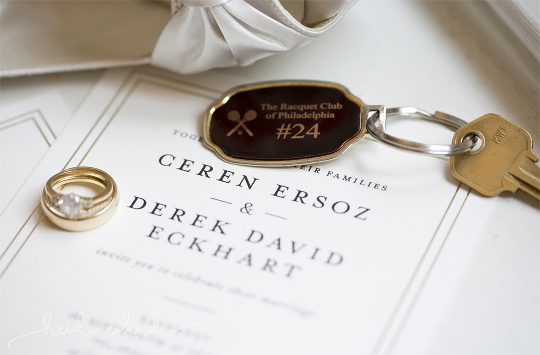 Racquet Club Of Philadelphia Wedding invitation and details