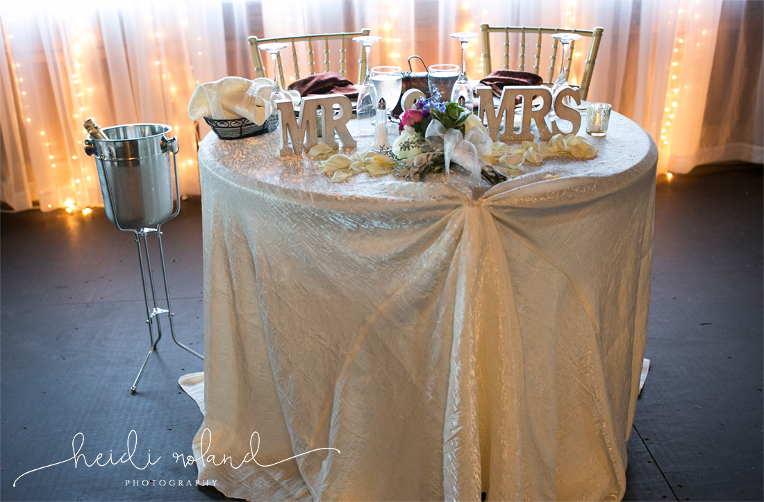 rustic wedding reception barn wedding, Memorytown USA, sweetheart table