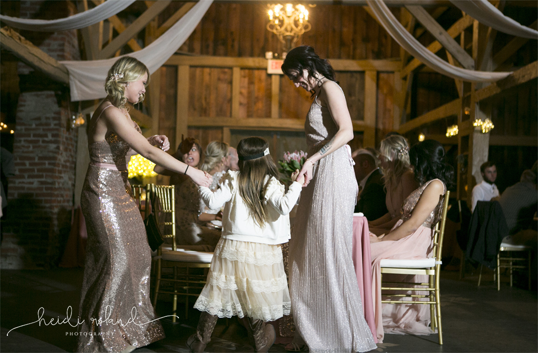 Heidi Roland Photography, Rustic Fall Wedding, dancing at memorytown