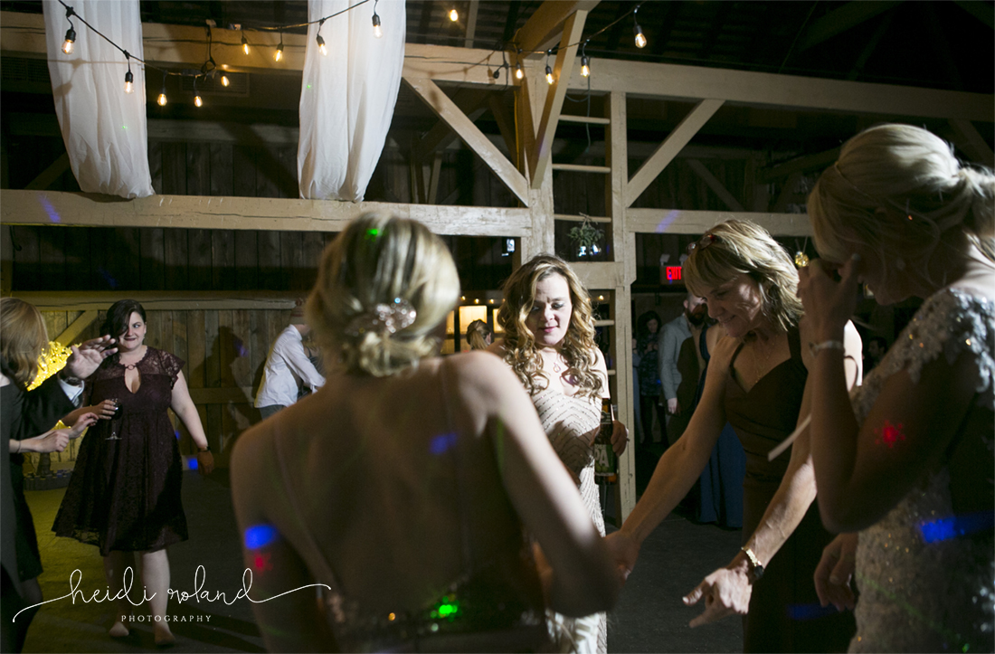 Heidi Roland Photography, Rustic Fall Wedding, barn reception dance-floor