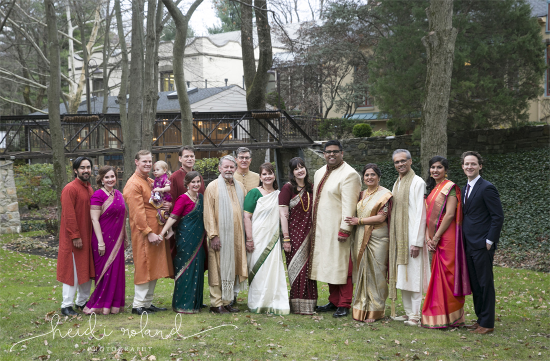 interfaith wedding Pomme, formal family photo
