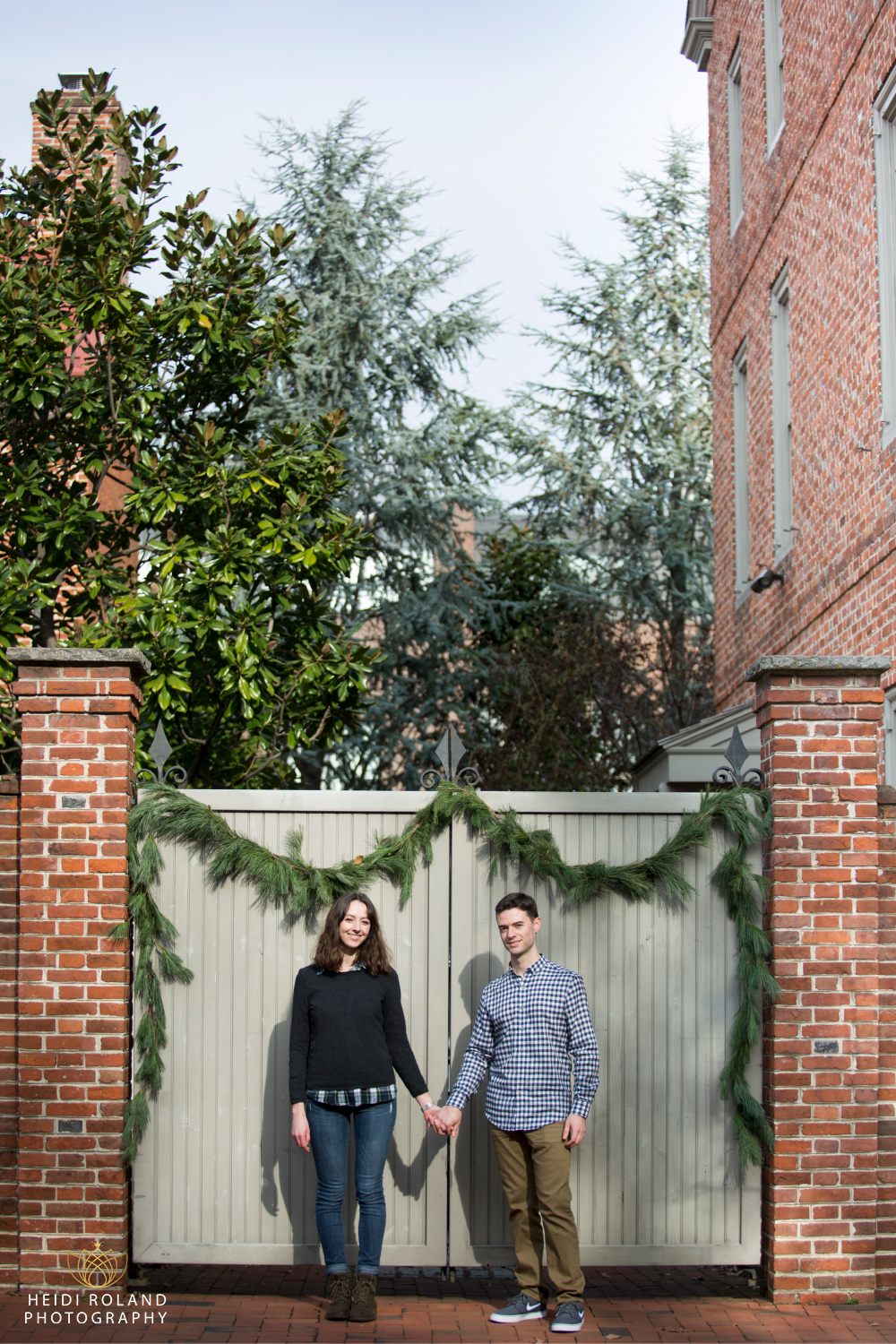 Holiday Engagement session in the city