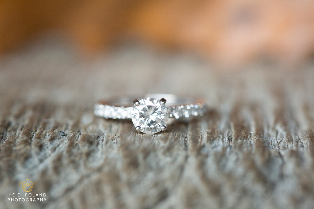 Engagement ring details