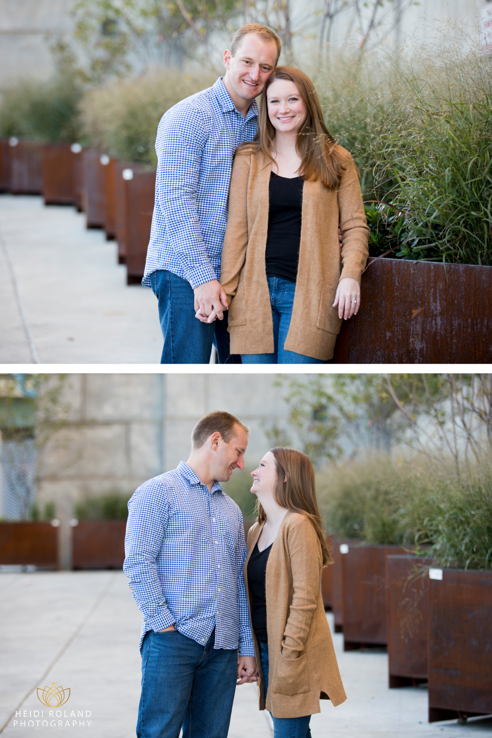 Old City Engagement photos by Heidi Roland Photography
