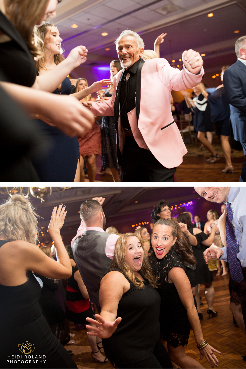 reception dancing at Spring Mill Manor Wedding