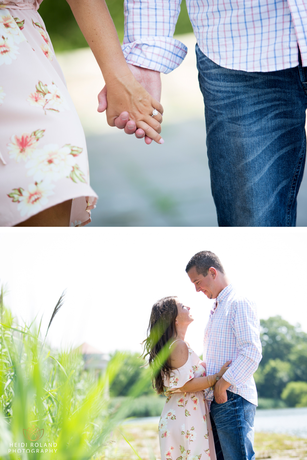 Engagement session at Philly park