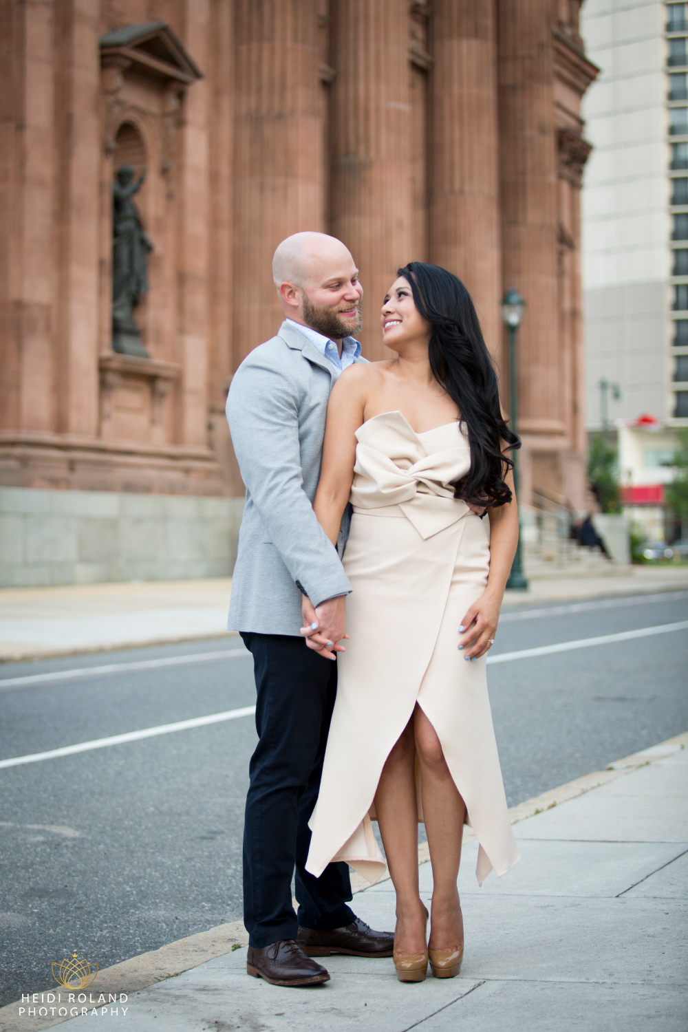 engagement session on the parkway
