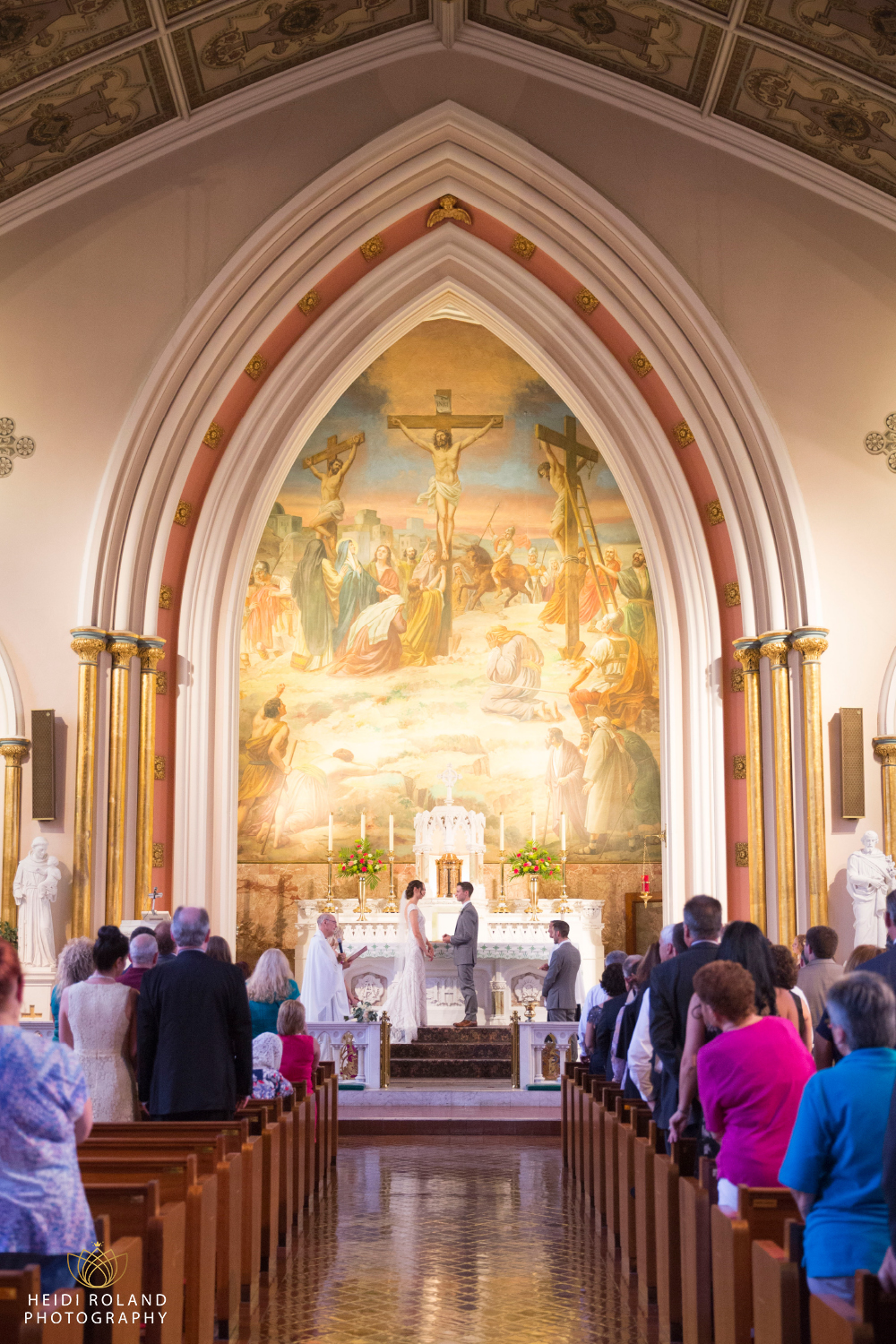st Pauls Catholic church south Philly wedding ceremony