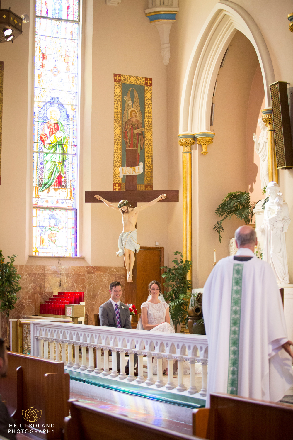Philadelphia Church wedding ceremony 