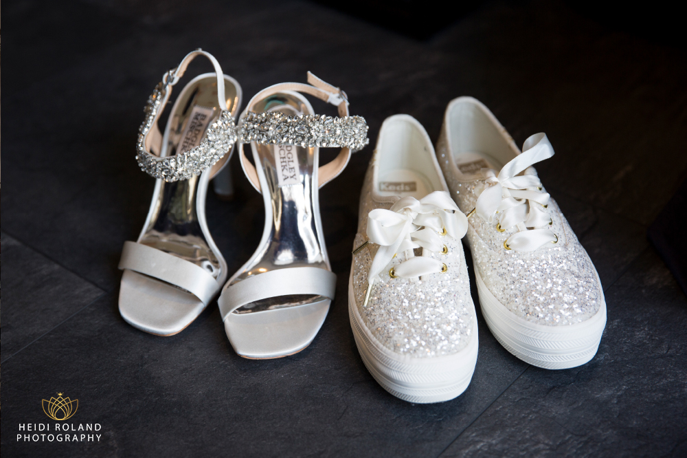 sparkly wedding sneakers
