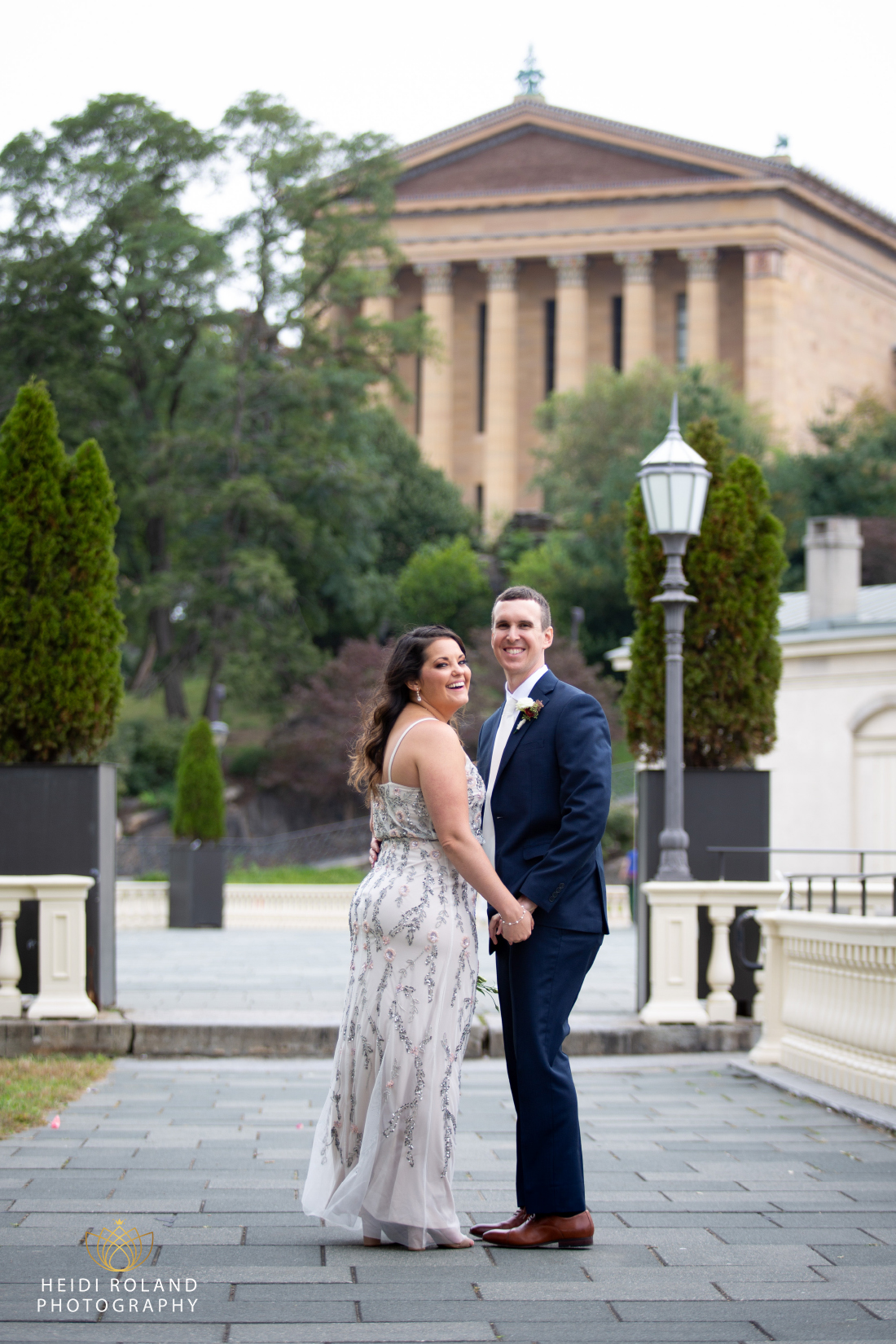 couples photos on wedding day Philadelphia