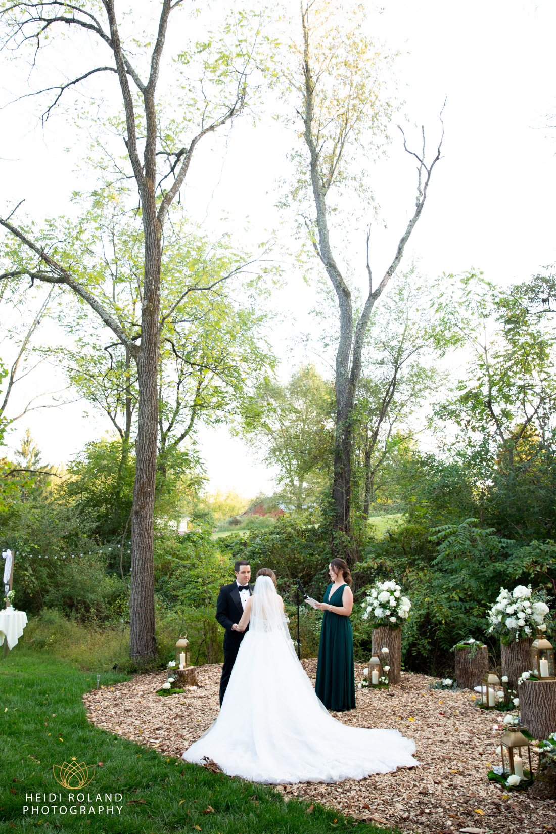 Small Backyard Pennsylvania Wedding