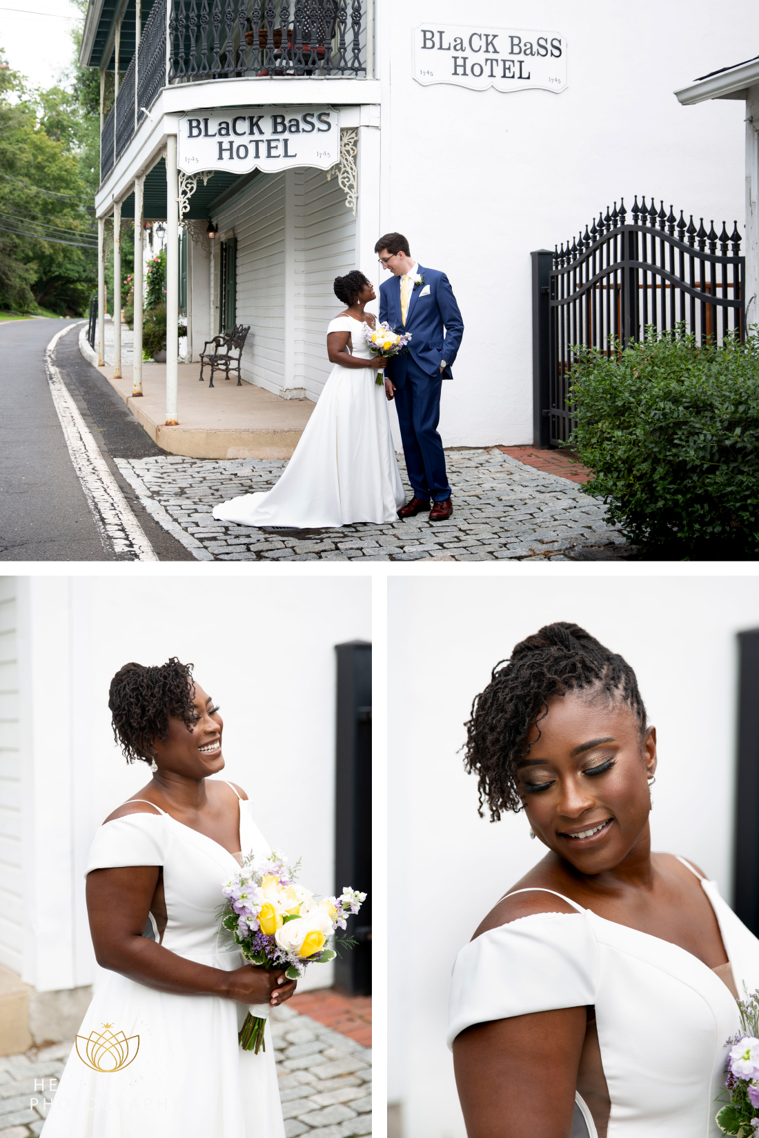 bride and groom portraits by Heidi Roland Photography