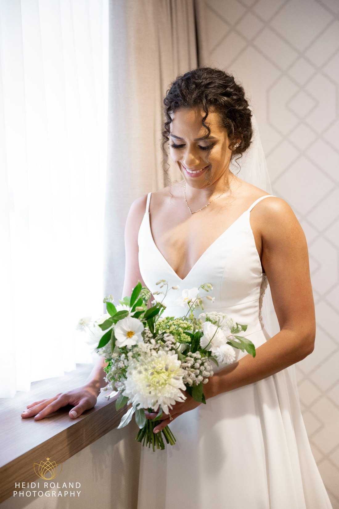 bride at Radnor Hotel PA