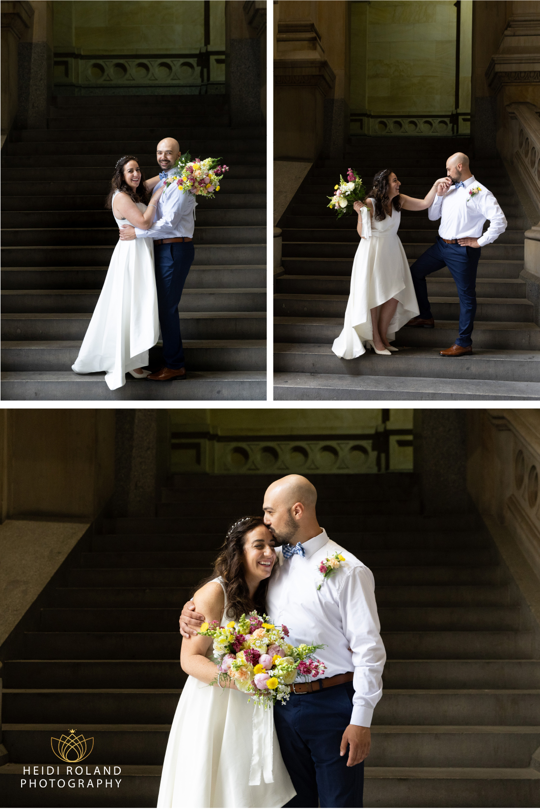wedding photos at Philadelphia City Hall