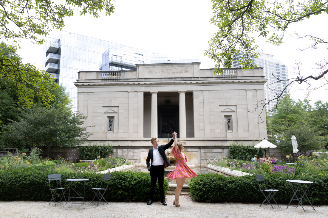 The Rodin Museum Engagement photos
