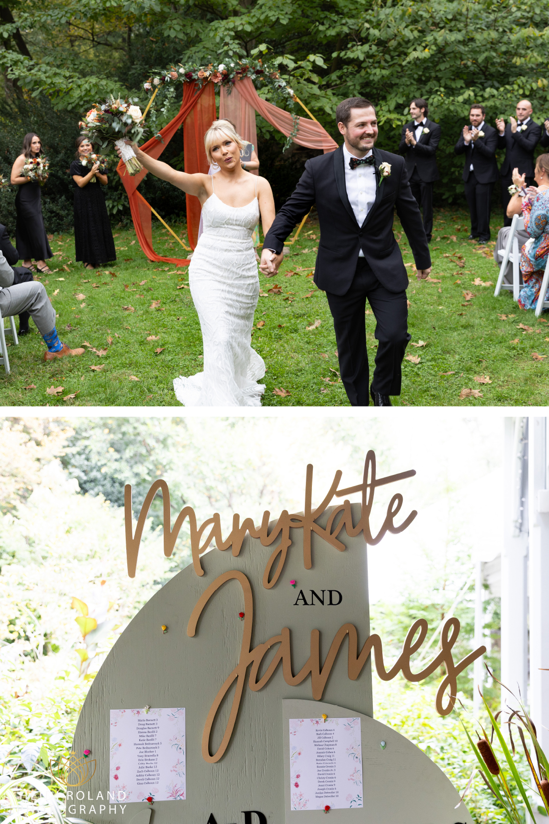 wedding reception details at at Portico venue in Philadelphia 