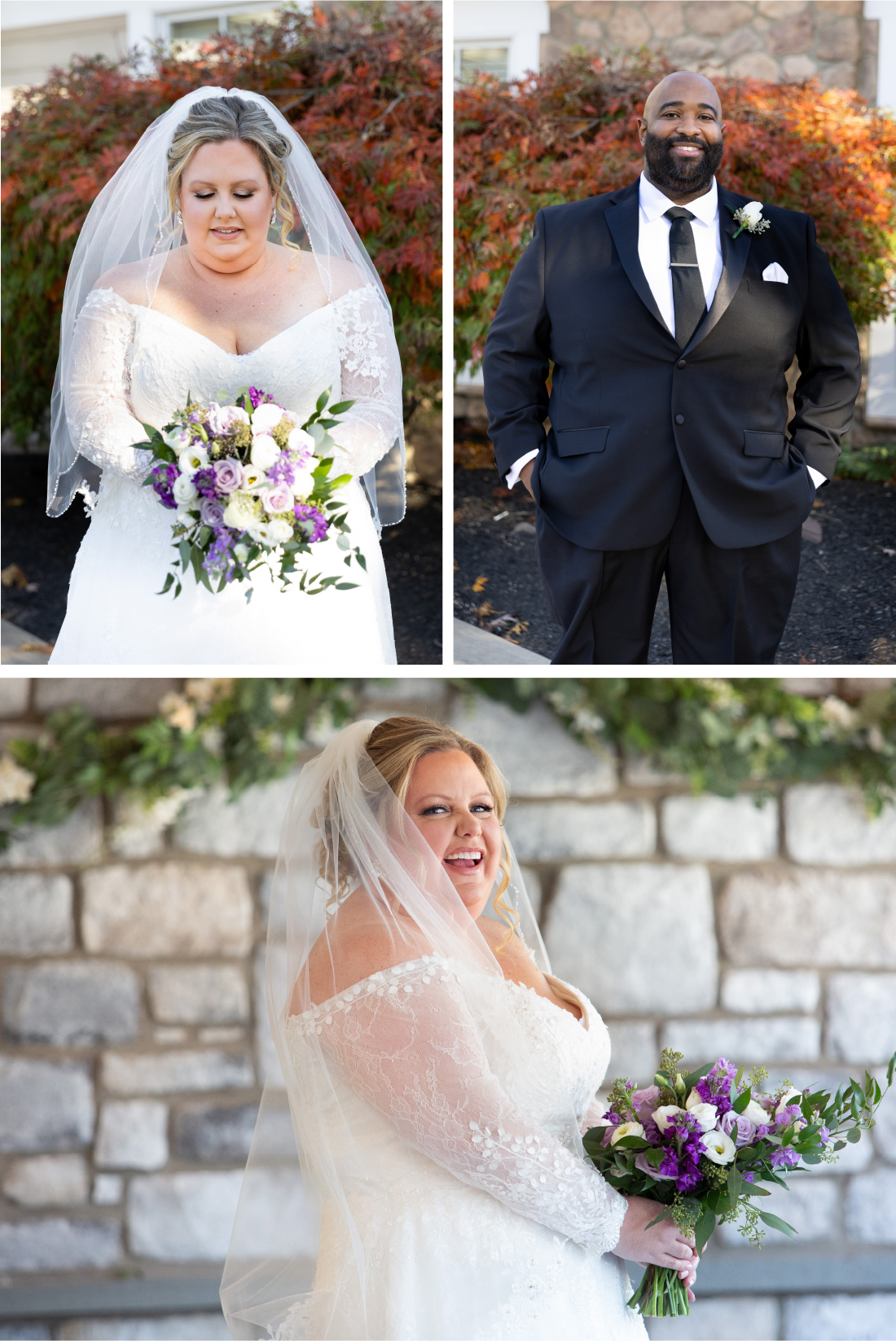 Bride and groom wedding at RiverCrest Golf Club in PA