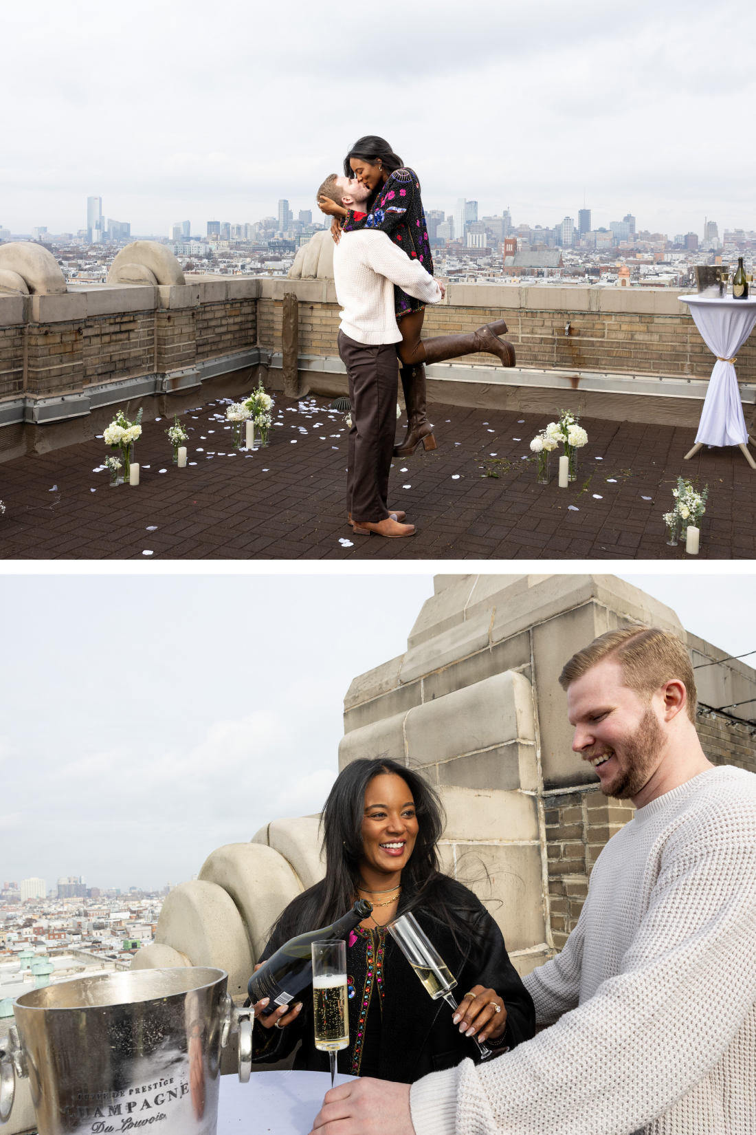rooftop proposal Philadelphia