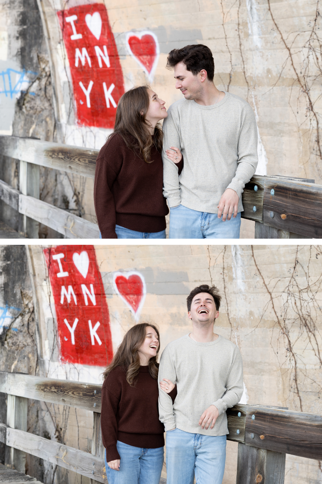 Manayunk winter engagement session i