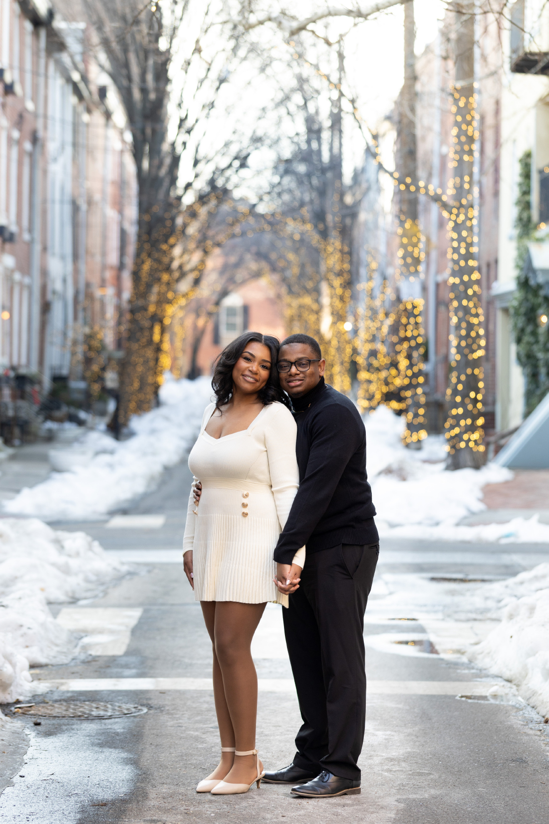 winter proposal in Phialdelphia