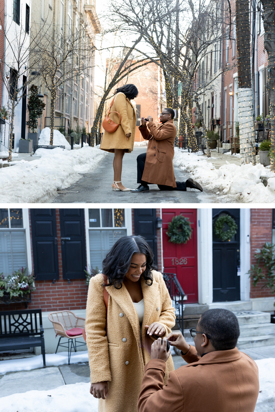 Addison Street engagement photos in Philadelphia