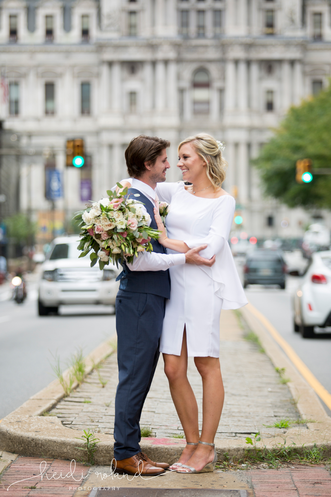 Broad Street Wedding Photos Philadelphia 