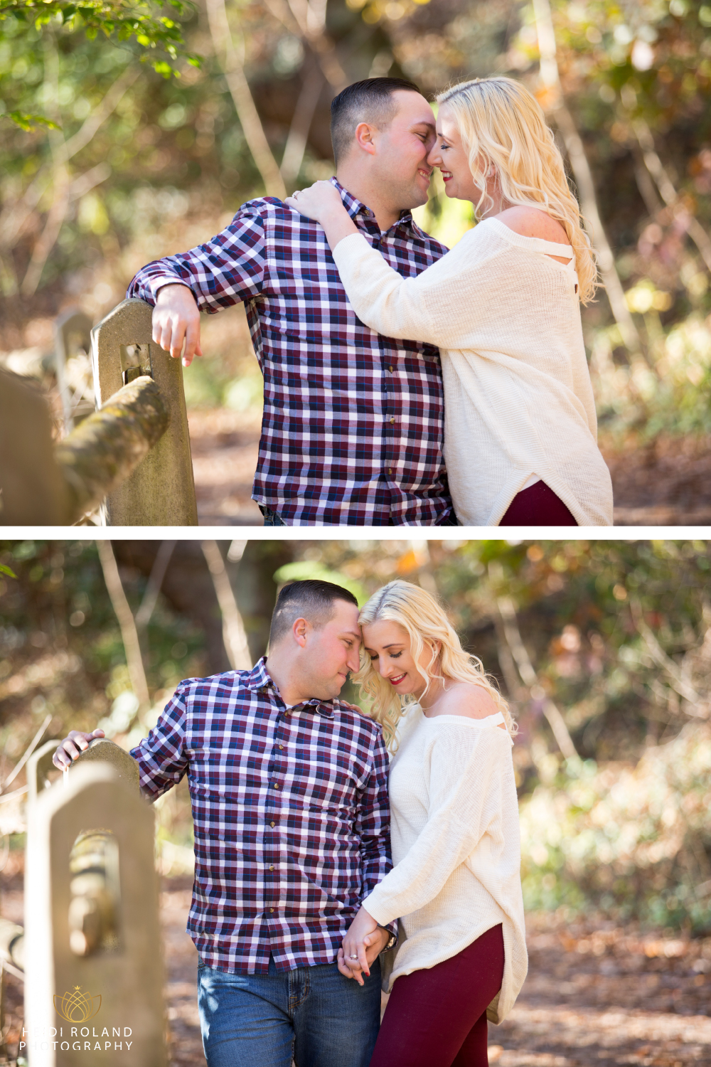 Engagement photos by Heidi Roland Photography