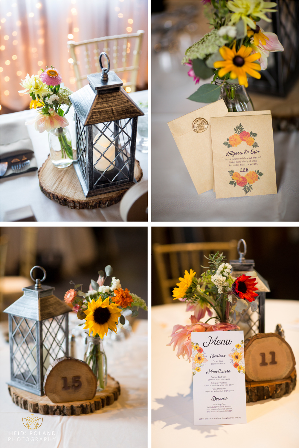 DIY flower and centerpieces at Memorytown Barn Mount Pocono