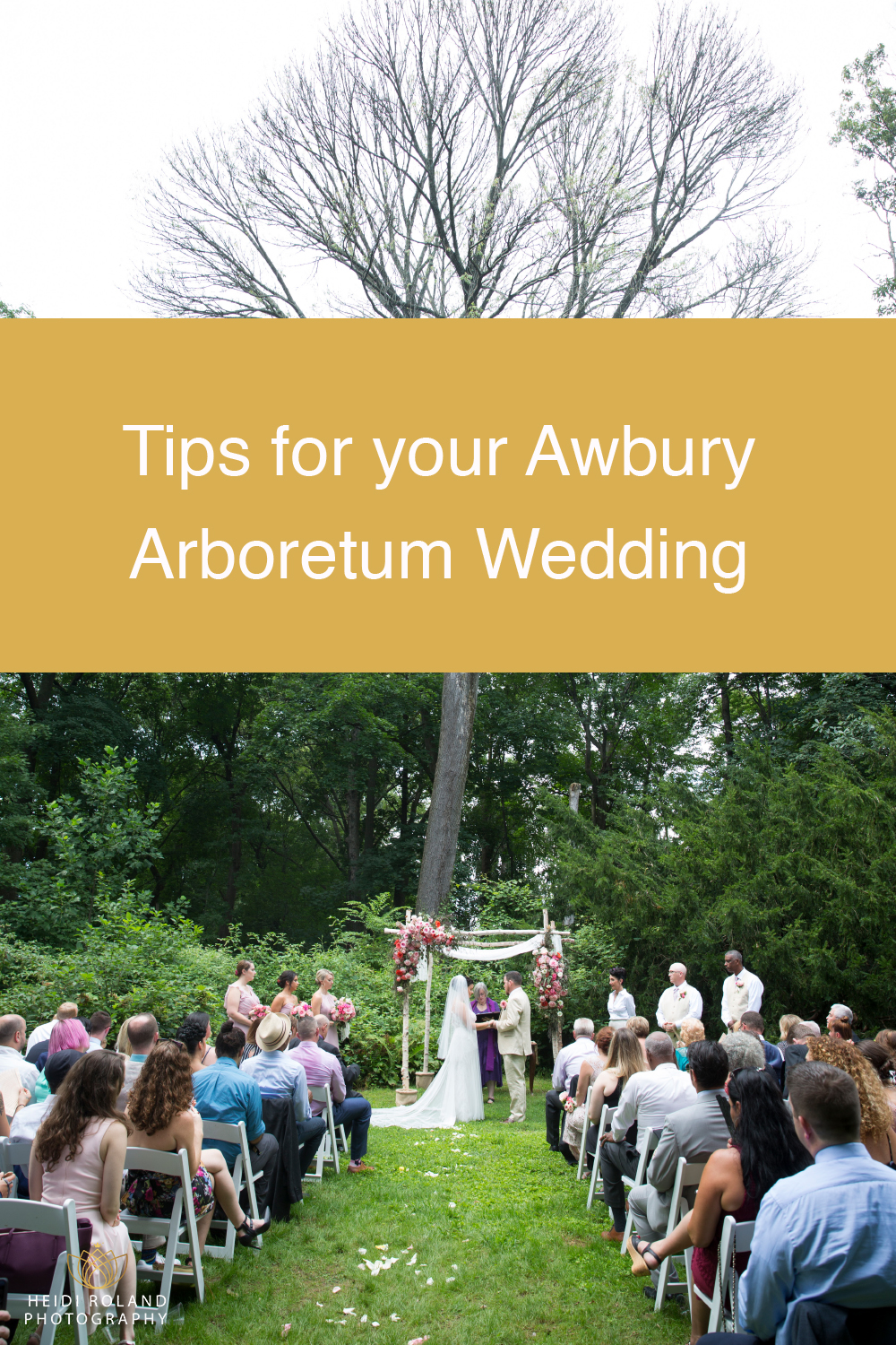 Tips for your Awbury Arboretum wedding 