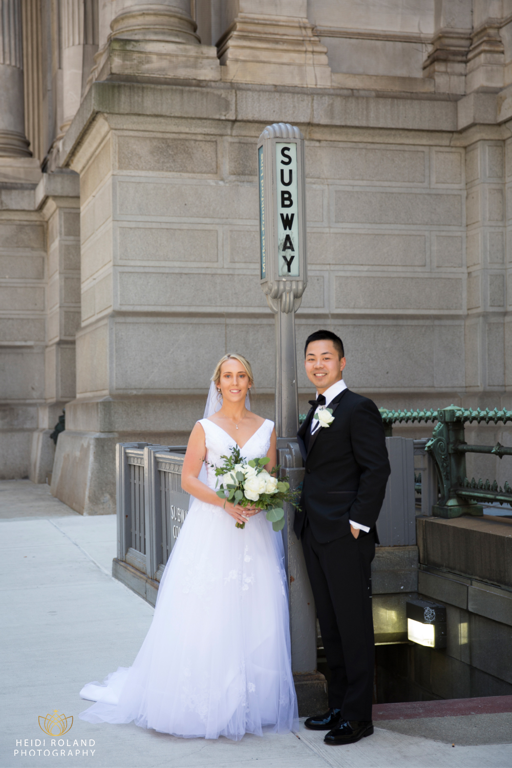 Subway Wedding photos Philly