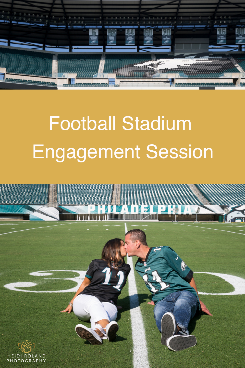 Football Field Engagement Session