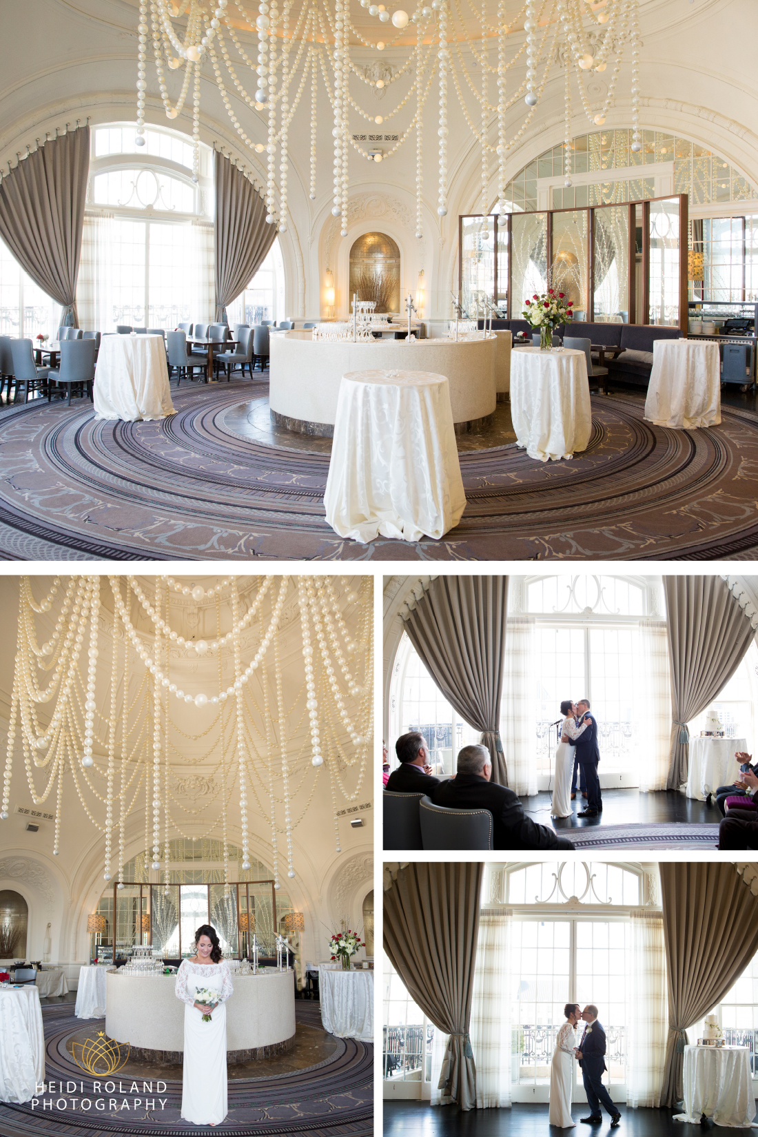 The Pearl room at XIX Nineteen wedding 