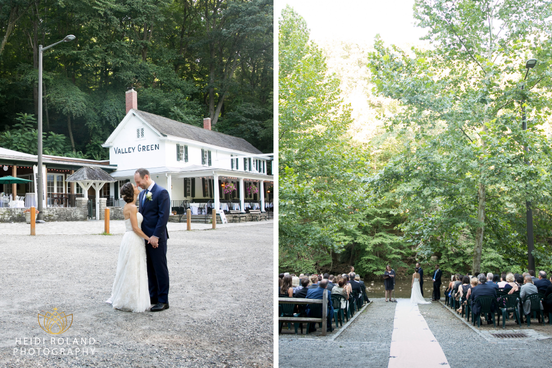Valley Green in wedding Ceremony and couples Photos in Wissahickon Valley Park