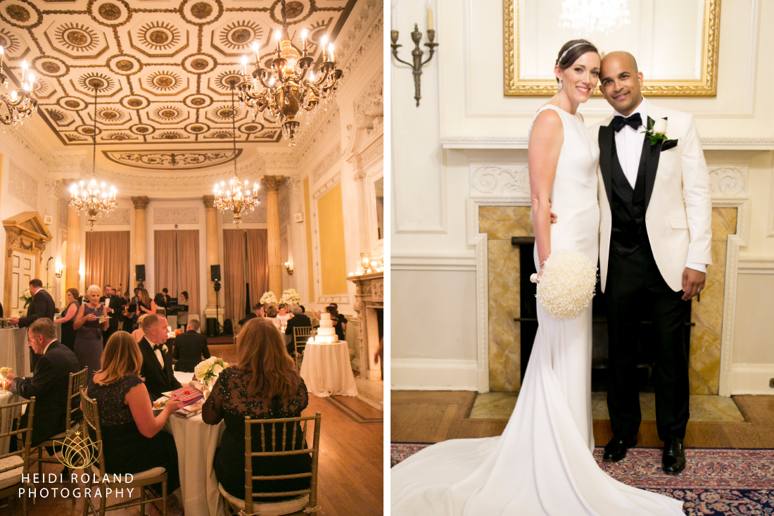 Stotesbury Mansion Wedding Reception Rittenhouse Square
