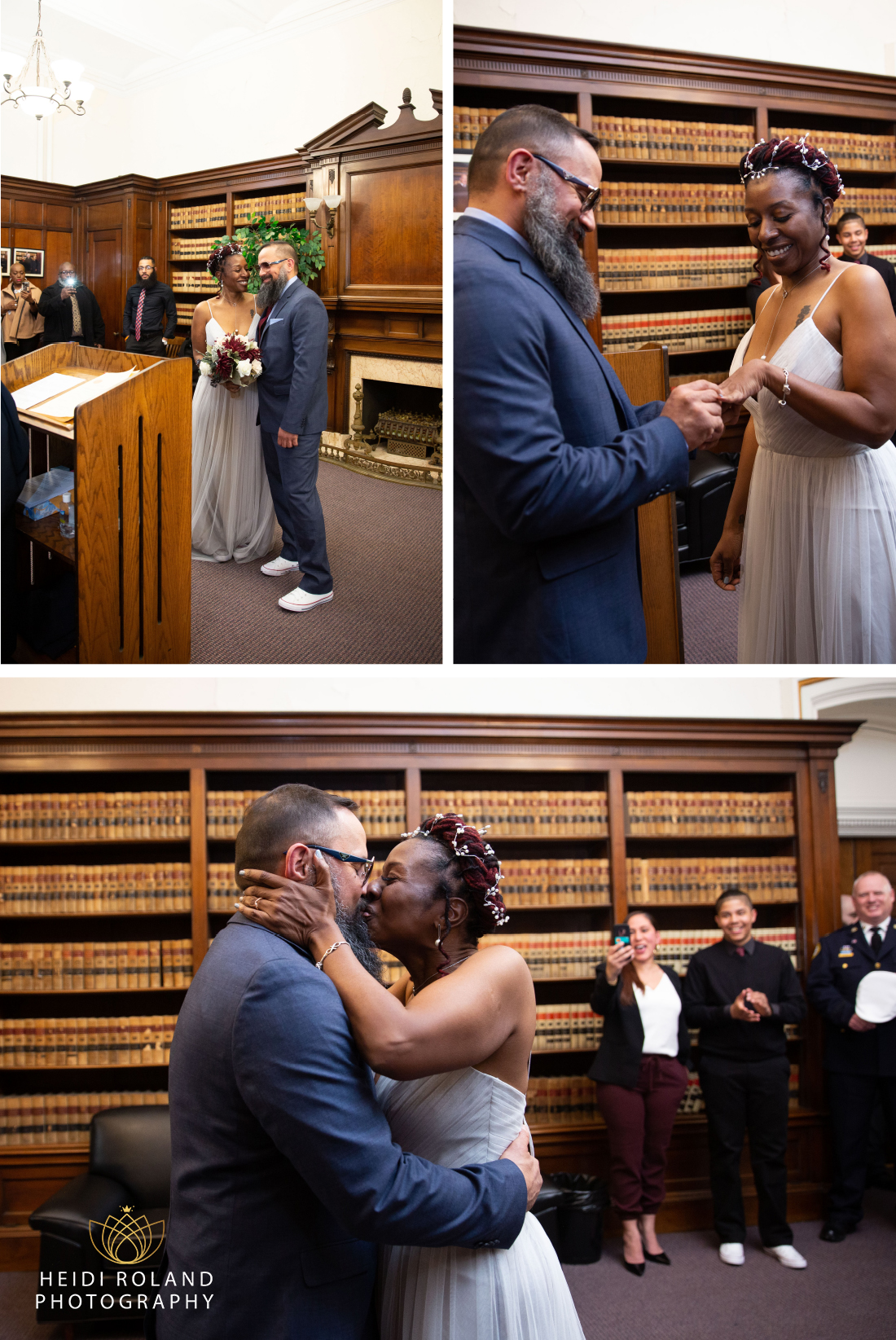 Philadelphia City Hall wedding ceremony
