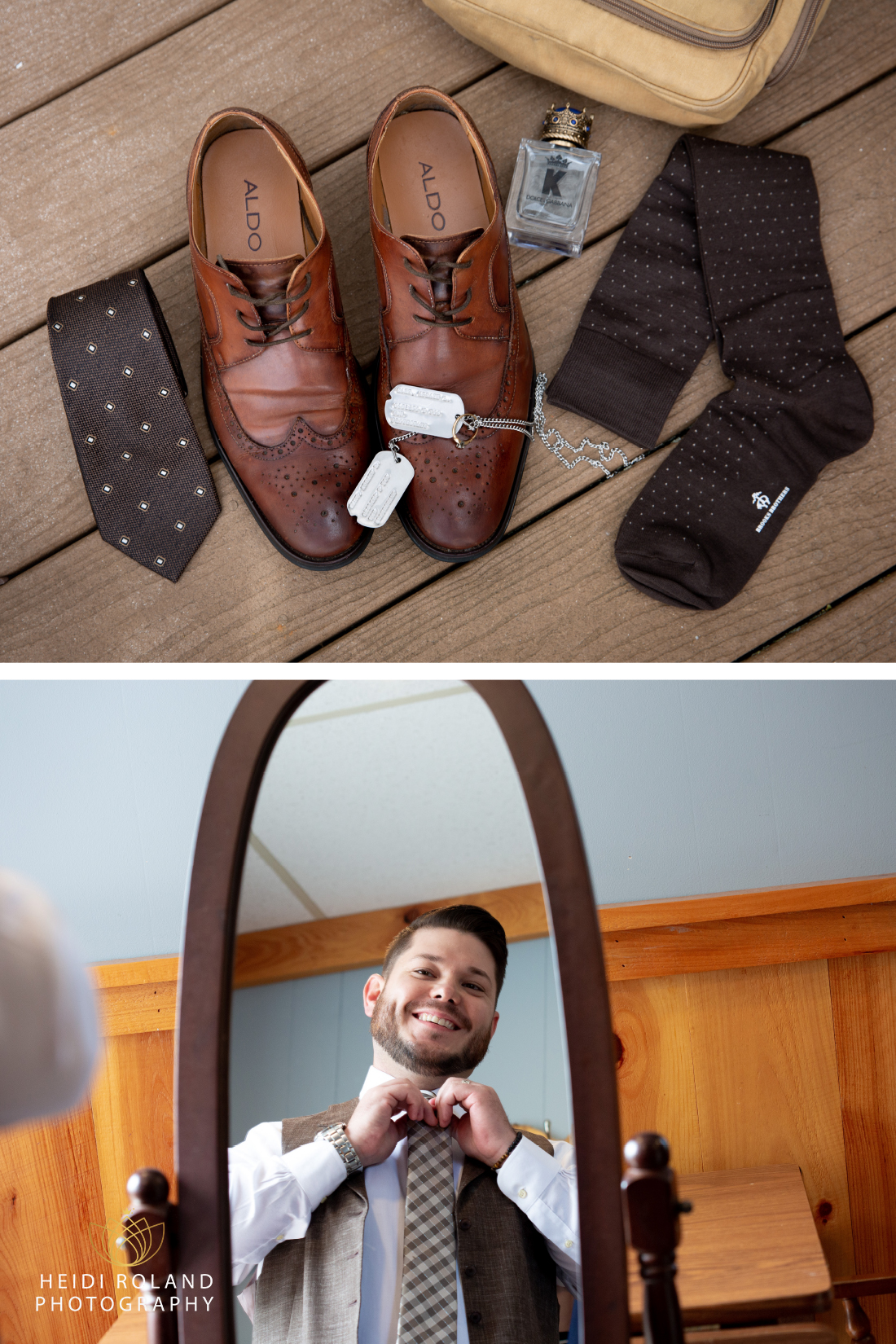 groom details, shoes, socks, tie colone Stoltzfus Homestead Wedding