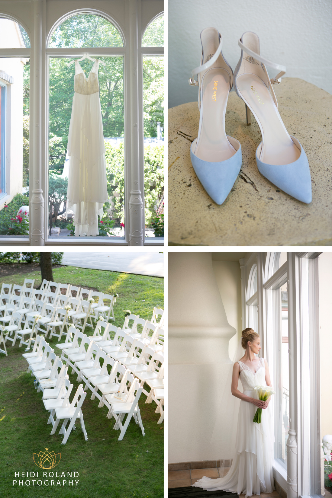 Pomme wedding venue bridal details