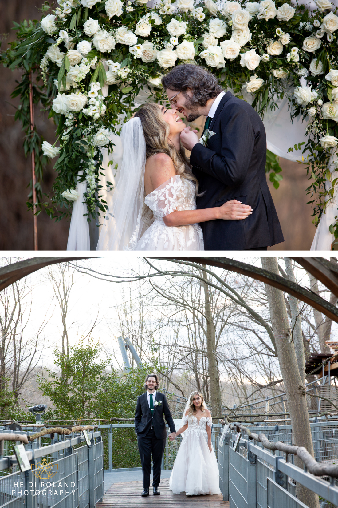 Morris Arboretum Wedding by Heidi Roland Photography