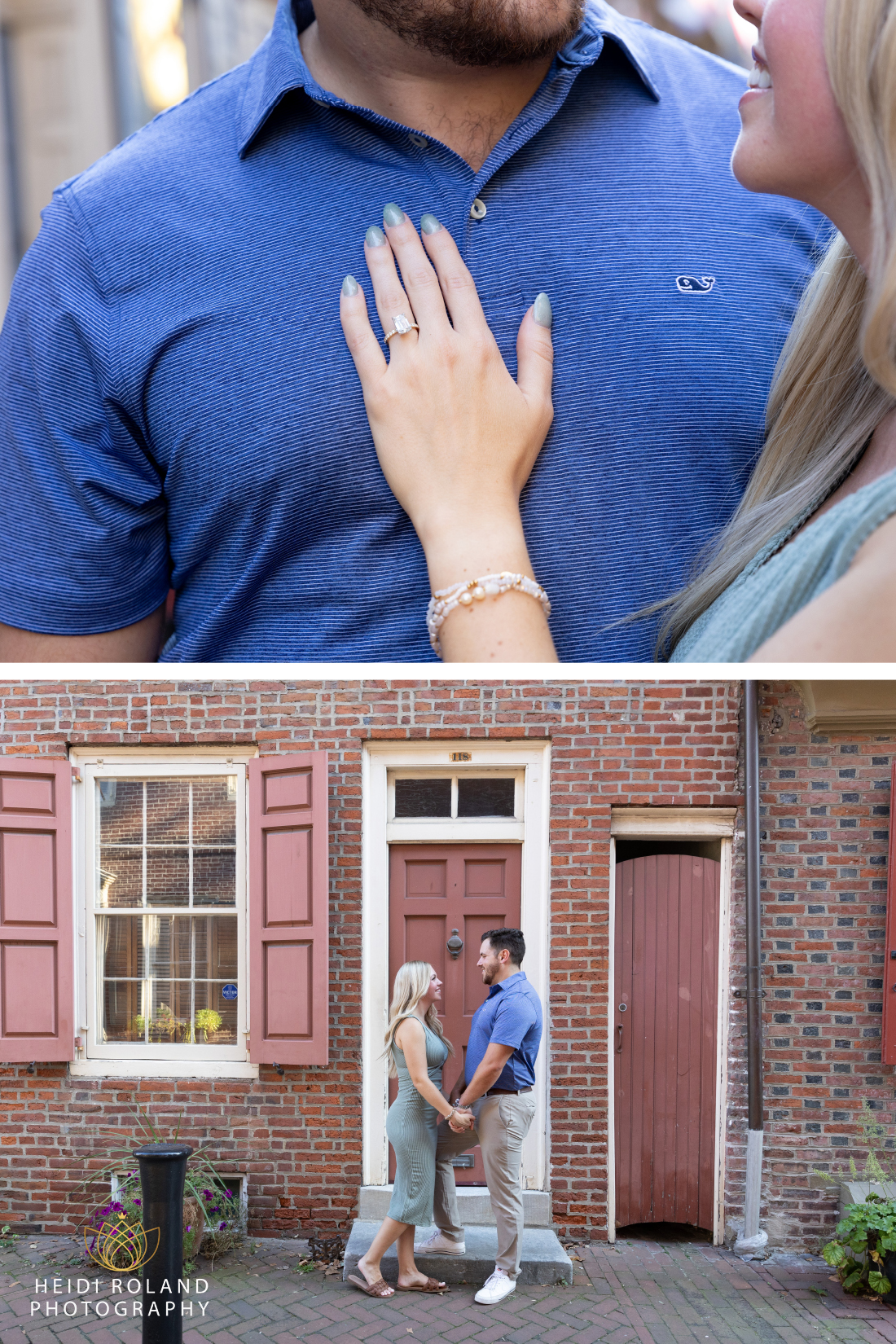 Engagement photo session in Philadelphia