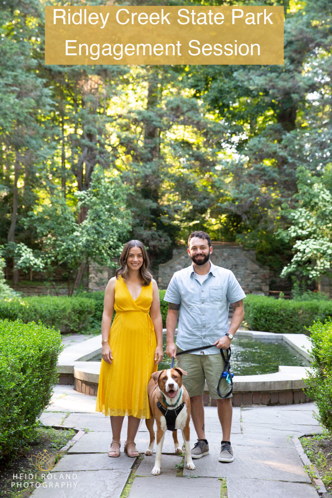 Heidi Ridley Ridley Creek Park Engagement Session - Heidi Roland Photography